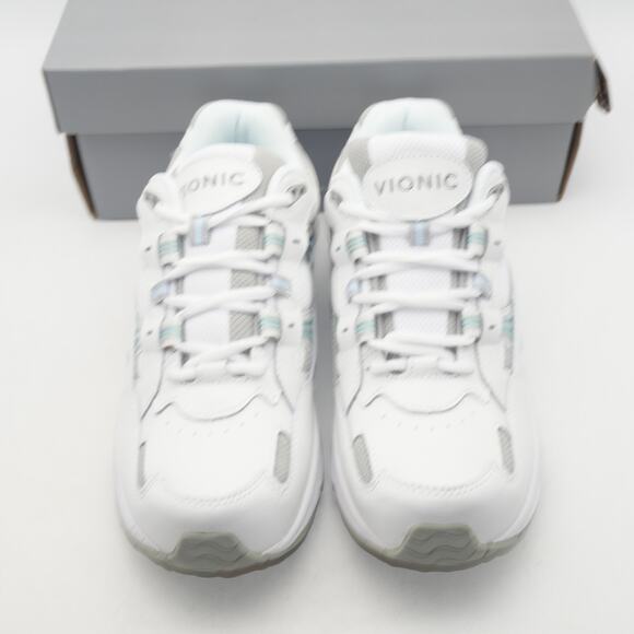 NEW VIONIC 23 Walk Women's 8.5 Comfort Casual Sneaker Athletic Shoes White Blue - Picture 5 of 11